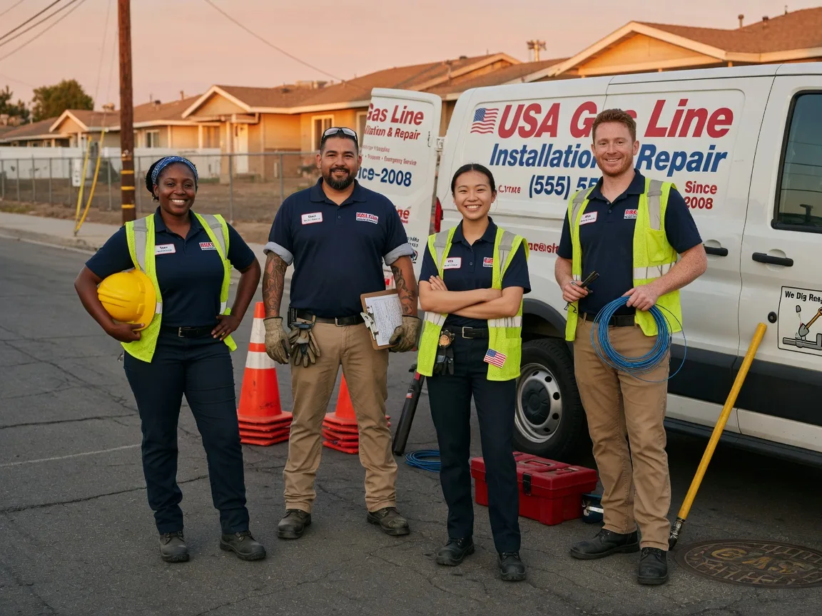 Gas Line Installation company in Reva, VA